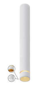 Spotlights - Mantra Split 4cm Spotlight 1 Light 35mm GU10 (GU11) (Not Included) White (M8884)