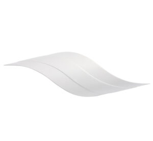 Wall Lighting - Mantra Tahiti Wall Light Wave 6W LED 3000K Matt White 215lm (MC0089)