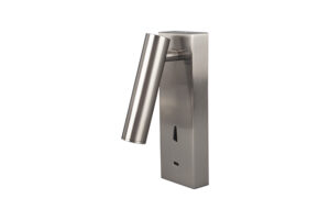Wall Lighting - Mantra Tarifa III Switched Wall/Reading Light Adjustable With USB-C Socket 3W LED 3000K 210lm Switched Satin Nickel (M8986)