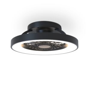 Ceiling Fans - Mantra Tibet Mini 53cm 70W LED Dimmable Ceiling Light With 35W DC Reversible Fan Remote Black (M7805)