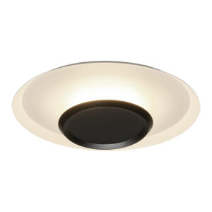 Ceiling Lighting - Mantra Tina 56cm Ceiling Light 24W LED 3000K 1060lm White/Black (M9002)