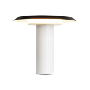 Table Lamps - Mantra Tina 24.5cm Table Lamp 12W LED 3000K 560lm White/Black (M9004)