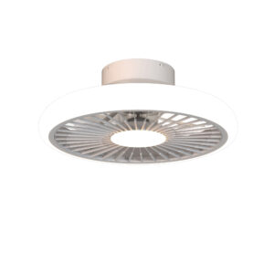 Ceiling Fans - Mantra Turbo 51.2cm 55W LED Dimmable Ceiling Light With Built-In 30W DC Reversible Fan White (M8231)
