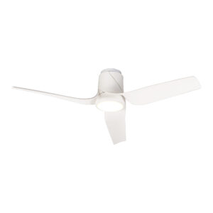 Ceiling Fans - Mantra Ushuaia 133cm 30W LED Dimmable Ceiling Light With Built-In 35W DC Fan 2700-5000K White (M8717)