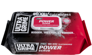 Ultragrime 5920 XXL Pro Power Scrub Clothwipes 80 Pack (5920)