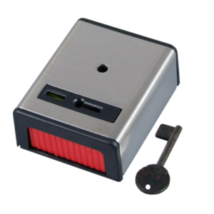 Panic Buttons - CQR Single Push Stainless Steel Personal Alarm (Stainless Steel) (PASP1/SS)