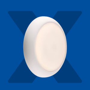 Round Bulkheads - Saxby EvoX Bulkhead Microwave/Photocell Emergency X-Series (122320)
