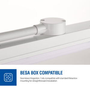 Battens - Saxby LinX20 LED Batten 4ft EM CCT 21W / 27.5W / 33W / 40W X-Series (122342) - View 8