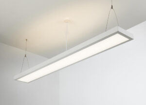 ML Accessories - Knightsbridge 230V IP20 55W LED Suspended Emergency Direct/Indirect Luminaire (SUR5LEDIEM)