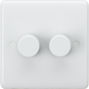 Curved Edge - Knightsbridge 5-400W (5-150W LED) 2G 2-way Intelligent Dimmer (CU2192)