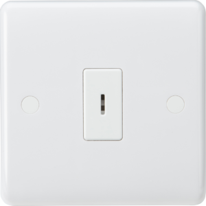 Curved Edge - Knightsbridge 10AX 1G SP 2-way Key Switch (CU2000K)