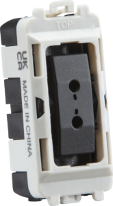 Grid Wiring Accessories - Knightsbridge 20AX 2-Way SP Retractive Grid Switch (Centre Off ) (GDM023)