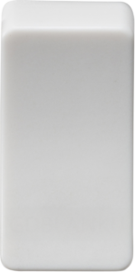 Grid Wiring Accessories - Knightsbridge Switch cover - white (moulded) (GDBLANKU)