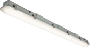 Anti Corrosives - Knightsbridge HELIX SHIFT 4FT 230V IP66 IK10 Quad Wattage Modular Non-Corrosive Fitting CCT Adjustable (HEXSCW4)