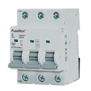 TPN - FuseBox MT10C323 Triple Pole MCB 32A C Curve 10kA (MT10C323)