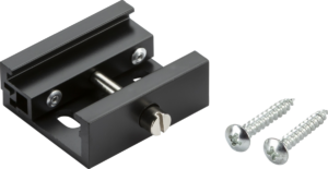Knightsbridge K-LINE 3 Circuit Track Surface Mount Bracket - Black