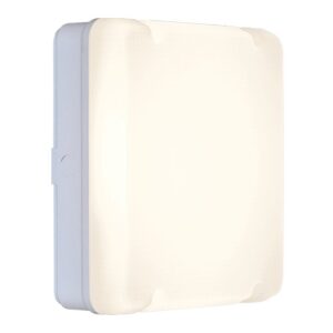 Eterna Reba Power CCT IP65 Square Opal White Emergency