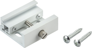 Knightsbridge K-LINE 3 Circuit Track Surface Mount Bracket - White