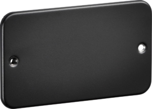 Knightsbridge Metalclad 2G Blanking Plate Sand Black