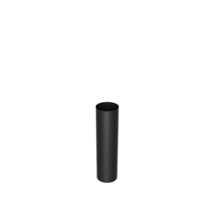 Integral Guardian Bollard Post 440Mm Height Ip65 Ik10 Black Finish 120Mm Diameter