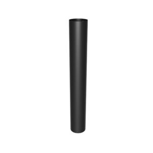 Integral Guardian Bollard Post 840Mm Height Ip65 Ik10 Black Finish 120Mm Diameter