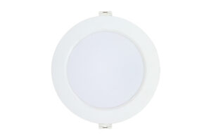Integral Circular Panel Downlight 125-130Mm Cutout 9W 810Lm 90Lm/W Cct Switchable 3000K/4000K/6500K Non-Dimmable