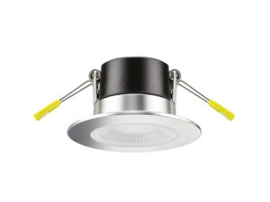 Integral Xfire Core 3000/4000/6000K Cct Switchable 6W 130Lm/W 780Lm 70Mm Cutout 85Mm Bezel Ip65 Dimmable Inc Polished Chrome Bezel