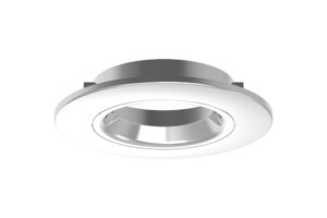 Integral Luxfire Ii Fire Rated Downlight Tiltable Polished Chrome Bezel Integral