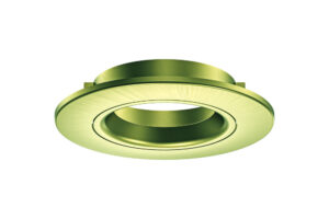 Integral Luxfire Ii Fire Rated Downlight Tiltable Antique Brass Bezel Integral