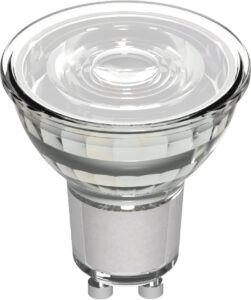 Integral Glass GU10 Bulb 400Lm 3.5W 6500K Dimmable 36 Beam