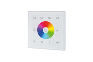 Integral Rf Wall Mount Touch Remote Rgbw 1 Zone 100-240 Ac Input White
