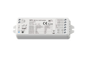 Integral Skydance Wt5 Led Controller Wifi & Rf 2.4Ghz 5-In-1 Receiver App Controlled Single Colour To Rgbcct 12-24V