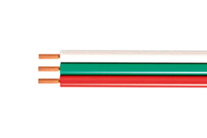 Integral Led Strip Flex 3-Core 0.75mm² 18Awg White/Red/Green Wire 1M