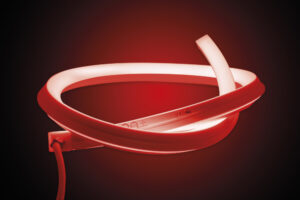 Integral Neon Strip Top/Side Bend IP67 5M Red 24V 7.2W/M 168Led/M 120 Beam Bag Pack