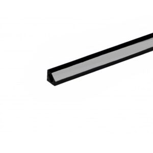 Arc LED Micro 45 Degree Profile 2m Length - Black