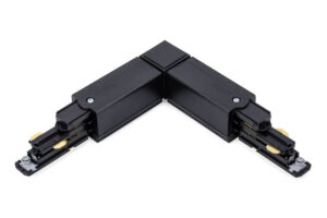 Integral L-Connector Black Global Pro Trac 3-Circuit 230V Dali Outer